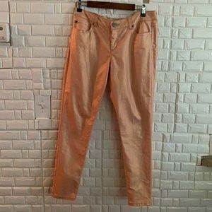 Kardashian woman's jeans size 12 glitter pink